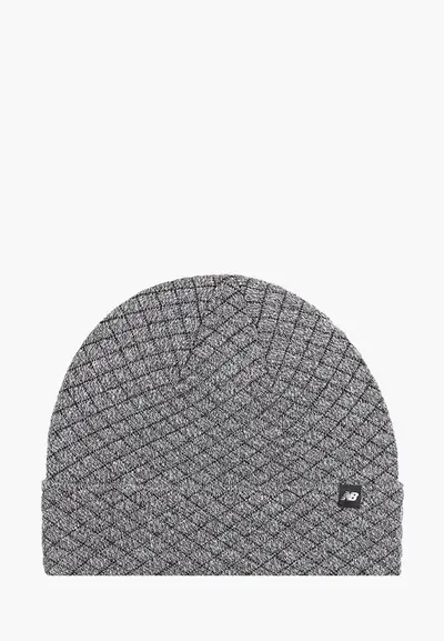 купить зимнюю мужскую шапку new balance (LAH93007AG)
