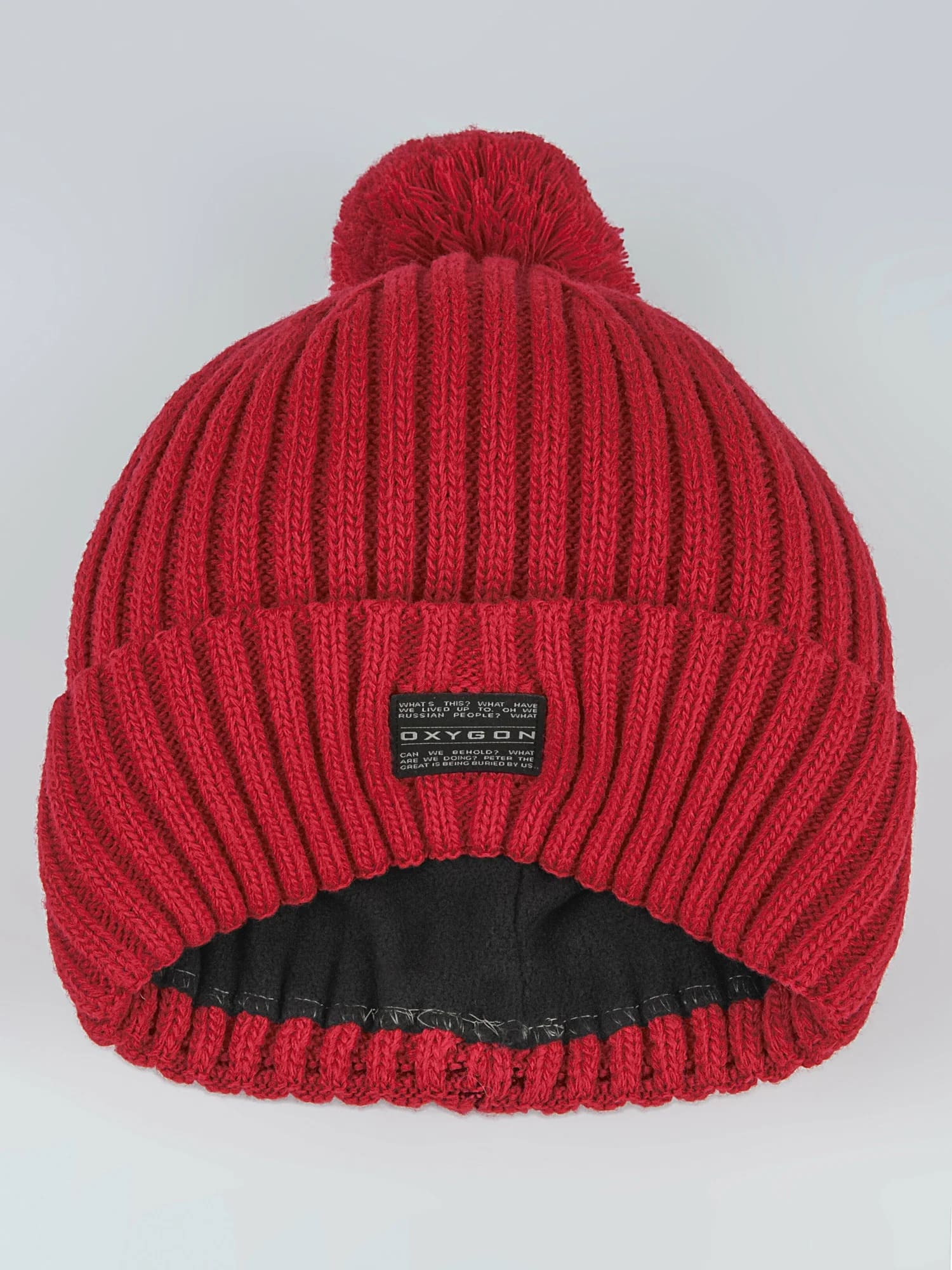 VAL-005 шапка Oxygon VALDAI красная