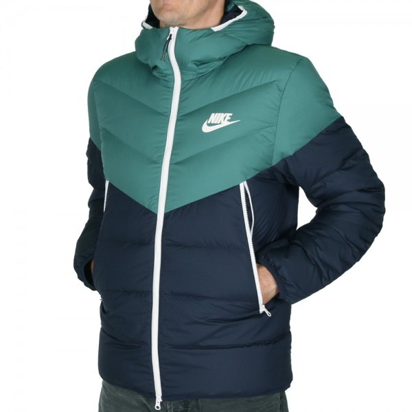 nike mens sportswear windrunner down jacket